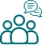Communication and team collaboration icon